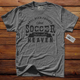 #TheSoccerMan T-Shirt - Grill, Beer, Friends, And Soccer.